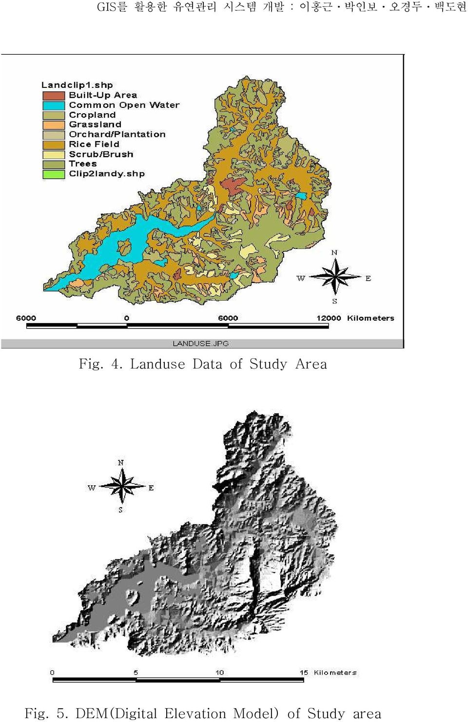 Landuse Data of Study Area Fig.