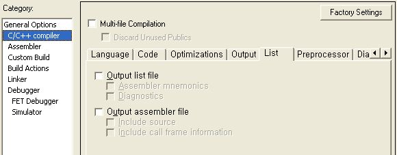 . Code section name 을사용함으로써,, 사용자 Application Source 와다른소스혹은 Library 와의영역을분리하여 확인할수있게도와준다.
