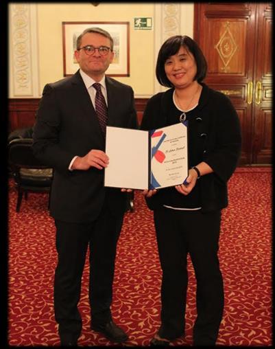 Ganadores del II Concurso de Oratoria Coreana - Nombramiento K-culture supporter : la Embajada de Corea del Sur en España, nombró a Antonio J.