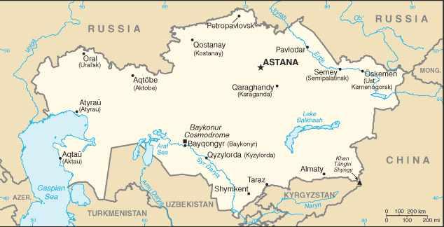 카자흐스탄에대한러시아의영향력평가 107 http://www.ezmapfinder.com/kr/( 검색일 : 2009 년 10 월 29 일 ) 사실, 카자흐스탄을비롯한중앙아시아국가들이소연방의해체와함께자신들의발전기반을구축하기위해주요강대국들과의외교관계를전략적으로선택해왔다.