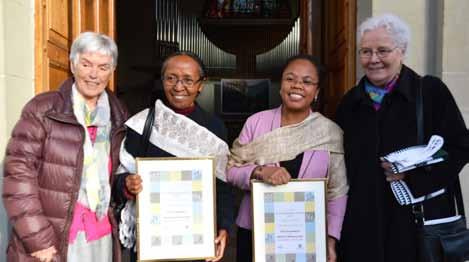 2 June 2015 Award recognizes women leaders Two women from two generations have been recognized for their work both as leaders and for developing leaders in their church.