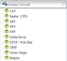 LAN 구성 System Network ( 시스템네트워크 ) 메뉴에서 LAN을선택하면 LAN Configuration (LAN 구성 )