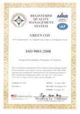 9001:2008 Registered Quality System ISO 9001:2008