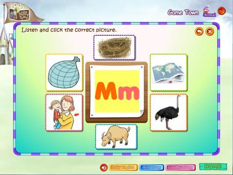 Level 2-5 No More Chocolate Cookies! Lesson Plan: Week 4 Day 1 T: Look and listen carefully. /m/, m. ( 가운데의대, 소문자가리키며 ) Big m, Small m. Look at the pictures. What begins with letter m? S: Map/ Mom.