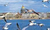 Peterburg pa vas bo začaral z bogato kulturnozgodovinsko dediščino. S Kompasom boste doživeli nepozabno rusko dogodivščino. 1. dan, 26. 4.: LJUBLJANA MOSKVA ST.