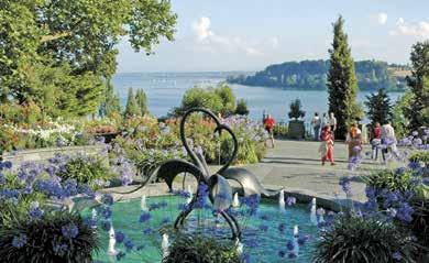 Schwarzwald in Bodensko jezero 3 dni Bodensko jezero nemčija VRHUNCI POTOVANJA: tretje največje evropsko jezero kip gospe Imperie Schwarzwaldska klinika zeleni gozdovi svetovno znane toplice 1.