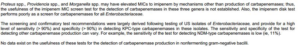 Carbapenemase 검출시험 Modified Hodge