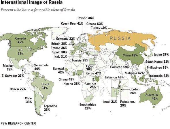 2013 RUSSIA REPORT 머지조사대상국에서는 40% 를밑돌았고, 아시아 태평양지역에서는한국 (53%) 이가 장높게나타났음.