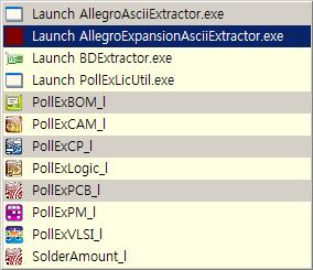 CADENCE: Allegro Expansion 최신의 Allegro PCB 와 APD(Allegro Package Design) 에선특수형태의 Padstack을만들고사용이가능하다. 기존의 ASCII 추출방법으로는특수형태의 Padstack을추출할수없다.