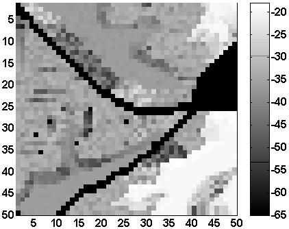 참고문헌 (b) hv- 편파 (b) Cross(hv) polarizations 그림 7. SAR 영상시뮬레이션 (X- 밴드 ) Fig. 7. Simulation of SAR images at X-band. 을개발할때에도유용하게사용될수있을것이다. Ⅳ.
