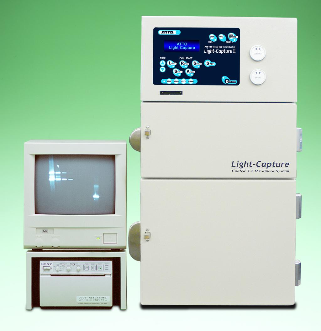 주목의 신상품 7 ATTO Cooled CCD Camera System Light Capture (Chemiluminescent Detection) [1] 조작이 간편한 Hardware Light Capture 상부에 위치한 조작 패널에서 6 배 Zoom lens (8-48mm F1.