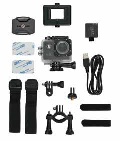 Nanotek Action Camera Camera hành trình Nanotek 나노텍액션카메라 Nanotek 行動相機 You can take this fearless camera to the surf, slopes or streets to capture your favorite action-packed activities.