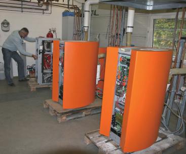 버너와결합된열교환기에서는물을가열하여 350 o C, 25 ~ 30 bar의스팀으로만들고, 스팀이양쪽피스톤에번갈아들어가도록만들어피스톤이움직이면서발전기를돌리도록되어있다.