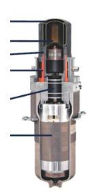 Linear Alternator Non-Contacting Seals Flexure Bearings Stirling Engine Coolant Output Heat Input Erhitzerkopf