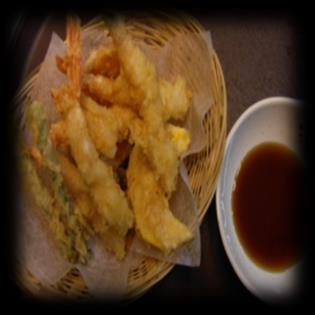 Shrimp Tempura 새우튀김虾天妇罗 Lightly battered and deep-fried