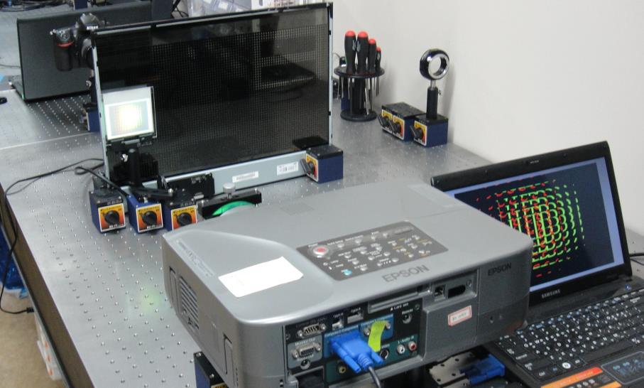 Optical System Setup Specifications of Lenslet