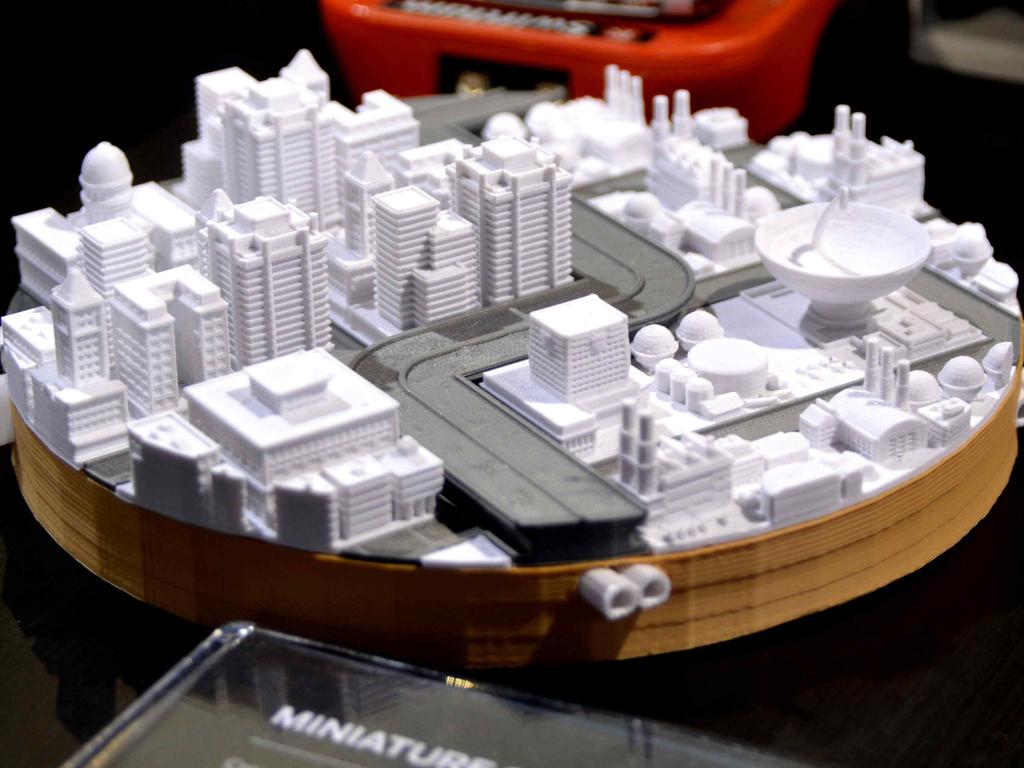 [ 그림 33] FTP3D 에서서비스하는 3D 출력모델 이회사는인도내의건축스튜디오와협업을하여스튜디오에서받은설계파일을기반으로하여 3D 프린터로건물모델을출력하고,