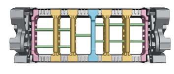 DIVIDRS DV-S () DV-M ( ) DV-R ( ) Separator(SP) Dividers (Vertical) and Separators (Horizontal) divide the inner chamber of the cable chain to give each cable diameter its own center and keep the