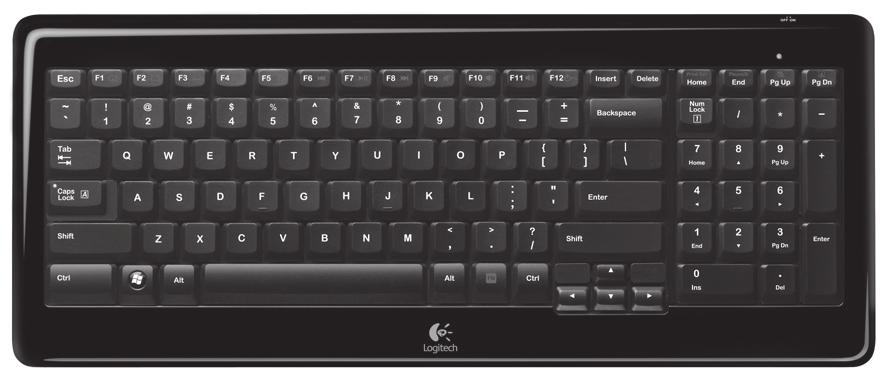 Logitech Wireless Keyboard K340 키보드둘러보기 F 키 ( 고급기능