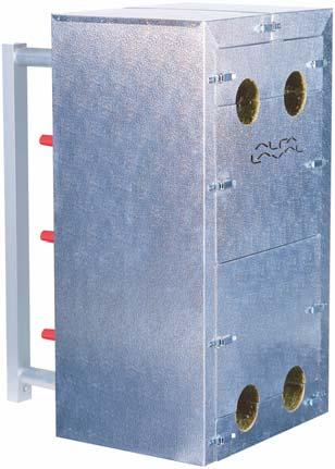 Alfa Laval Heating insulation Accessories gasketed plate-and-frame heat exchangers Alfa Laval heating insulation is used to thermally insulate gasketed-plate-and-frame heat exchangers with operating