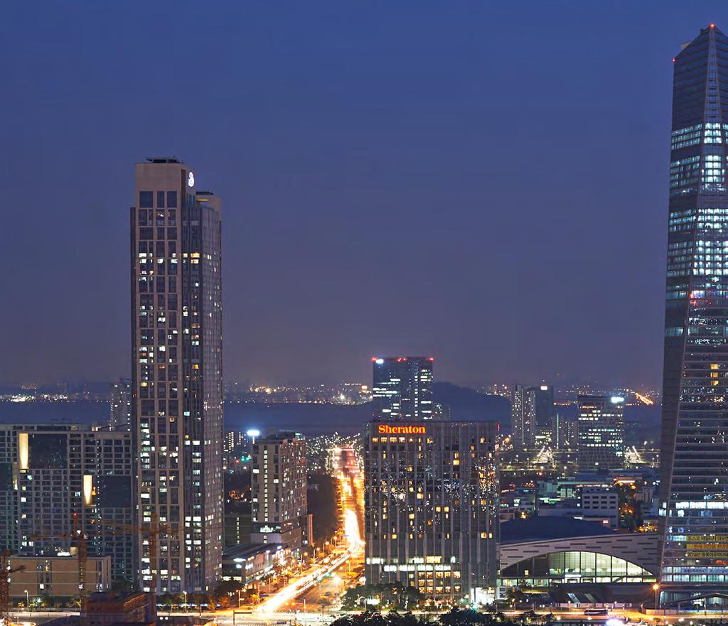 4 FEATURE ARTICLES Songdo a city of the future Back in the year 2000, Songdo was nothing but a stretch of tidal flats off the coast of Incheon, 35km west of Seoul.