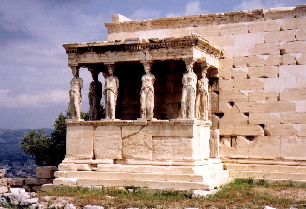 고대그리스 Caryatid columns,