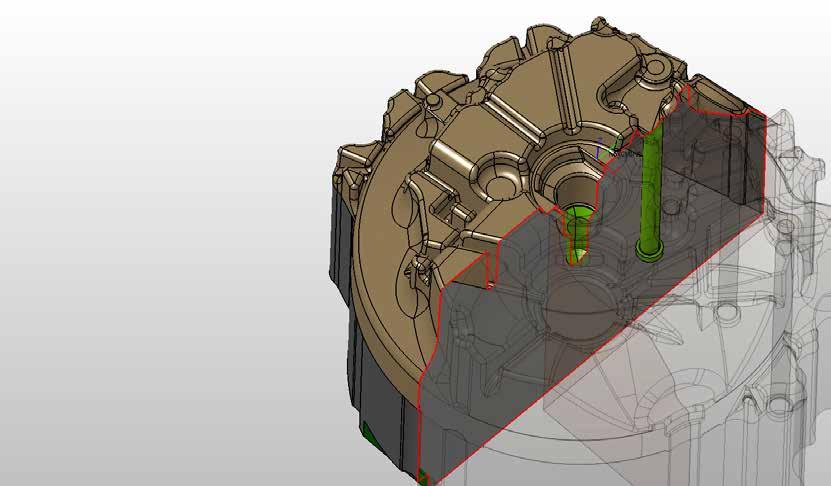 CAD : WorkNC - CAD 형상준비모드 쉽고직관적인인터페이스와 CAM 작업에최적화된표준탑재 CAD 도구