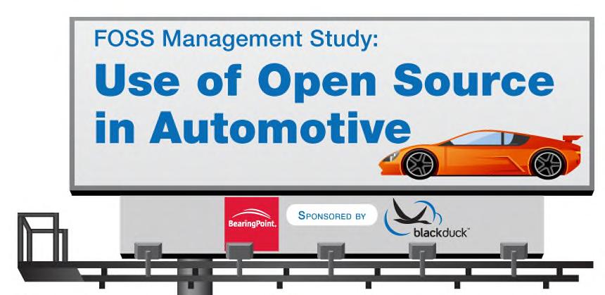 OSS 프로젝트도연평균 75% 로급속도로증가하고있음 Bearing Point 에서조사한 Automotive OSS Study 2012