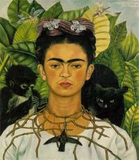 ⑺ Frida Kahlo(1907~1954) 멕시코시티에서태어나소아마비와교통사고로인한정신