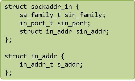 [ 예제 11-5] IP 주소변환하기... 09 int main(void) { 10 in_addr_t addr; 11 struct hostent *hp; 12 struct in_addr in; 13 14 if ((addr = inet_addr("218.237.65.