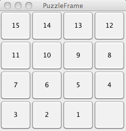 , SlidePuzzleBoard private PuzzlePiece[][] board SlidePuzzleBoard(int size)