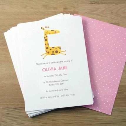 To look at examples of invitations