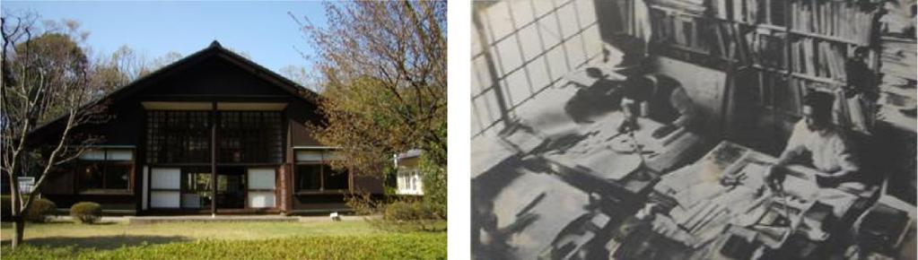 Iibashi House 2) 사카쿠라의이이바시주택의개요 (I 日飯箸邸, 1941) 1940년에사무소를설립한이듬해인 41년, 태평양전쟁의시작직전에완성한최초의작품이다. 건축주는도쿄제국대학미술사과시절의은사였던단이노 (Ino Dan, 1898-1973) 15) 였다.
