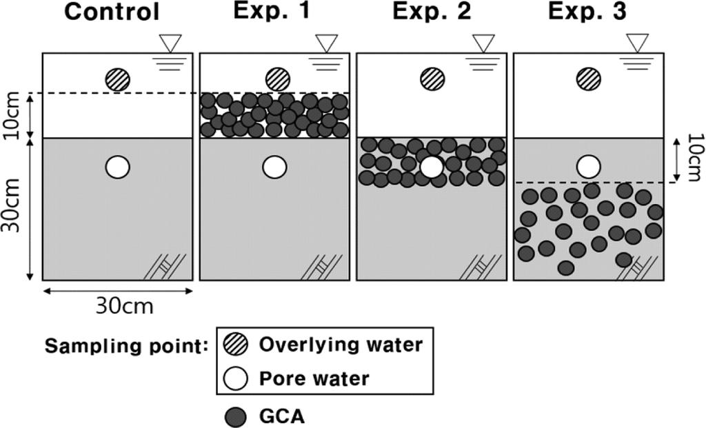 42 김경민 김경회 이인철 Tadashi Hibino Fig. 2. Schematic diagram of the mesocosm experiment. Fig. 3. Changes of water temperature and salinity in experimental site. Table 2.