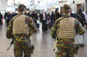선정사유 2016년 3월브뤼셀공항과지하철역에서연쇄테러가발생해 34명이사망하고 250명이부상당했다. 벨기에정부는그뒤로현재까지테러경보 4단계중 3단계를유지하고있으며, 시내곳곳에무장군인을배치하고있다.