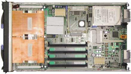 ) 30mm 메모리및 I/) 확장유닛을 HS21 에추가하면 PCIe 슬롯과두번째 PCI-X 슬롯이제공됩니다.