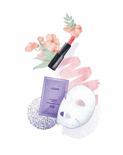 Cushion foundation with good application and excellent coverage as well as smart multi-use make-up are must-have items for Korean women.