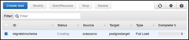 7단계: AWS DMS 마이그레이션 작업 생성 및 실행 4. [Table mappings]를 선택하고 [JSON] 탭을 선택합니다. 다음에는 [Enable JSON editing]을 선택하고 4 단계: AWS Schema Conversion Tool(AWS SCT)을 사용하여 Oracle 스키마를 PostgreSQL로 변환합니 다. (p.