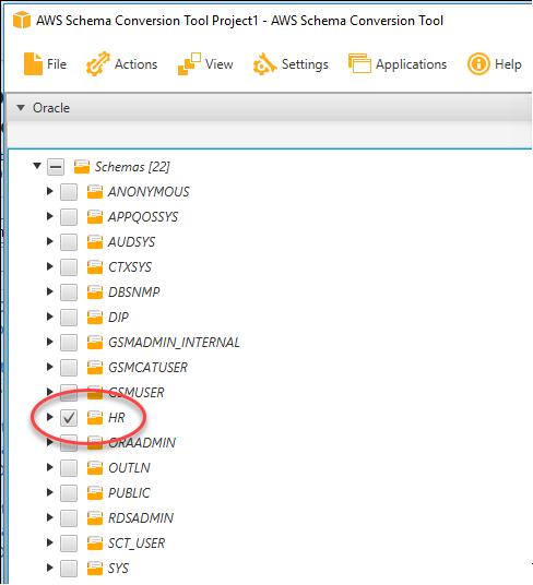 5단계: AWS Schema Conversion Tool(AWS SCT)을 사 용하여 Oracle 스키마를 Aurora MySQL로 변환합니다. 4. [Connect to Amazon Aurora]를 선택합니다. [Connect to Amazon Aurora] 대화 상자에서 다음 정보를 입 력한 후 [Test Connection]을 선택합니다.