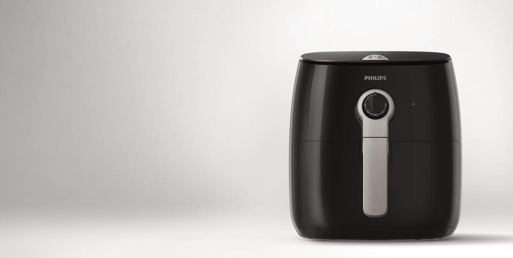 Great taste less fat Your new Philips Airfryer is an easy way to cook delicious dishes using up to 80% less fat than traditional deep fryers.
