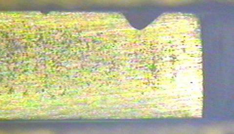 1 실험결과 비접촉식광학현미경 ( 배율30X 210X) 을사용하여파인블랭킹실험에서가공된제품 3개의시료를준비하고다이롤높이를측정하여그평균값과해석에서발생한다이롤높이를비교하였다.