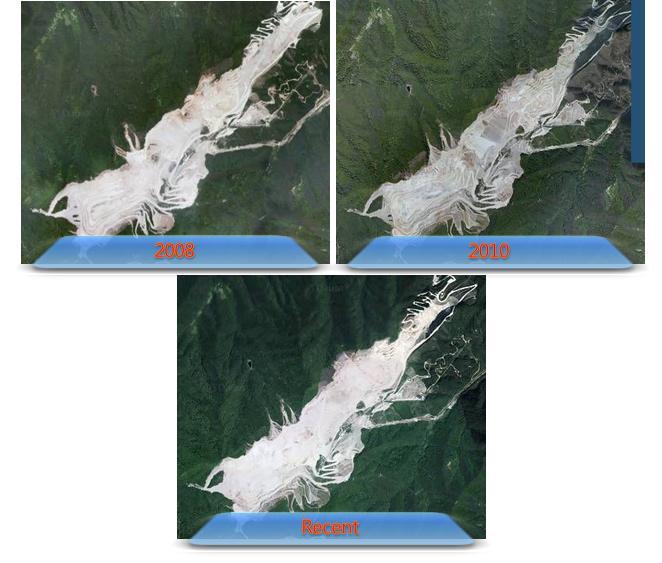 Time series of aeroal photographs of Tongyang Cement(Samcheok1) Figure 5.