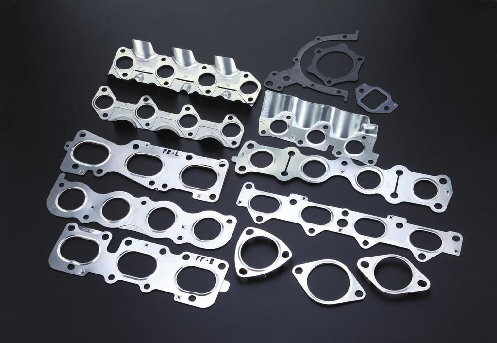 흡기, 배기 Manifold / Muffler Gasket 을생산하며, 성형, 조립, 용접, 압축공정이기본공정으로재료투입에서완제품검수, 포장까지일괄 Line으로생산합니다.