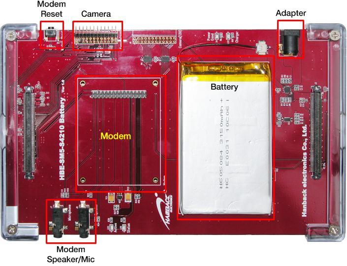 시스템구성 HBE-SM5-S4210 Battery Module 3150mA Battery