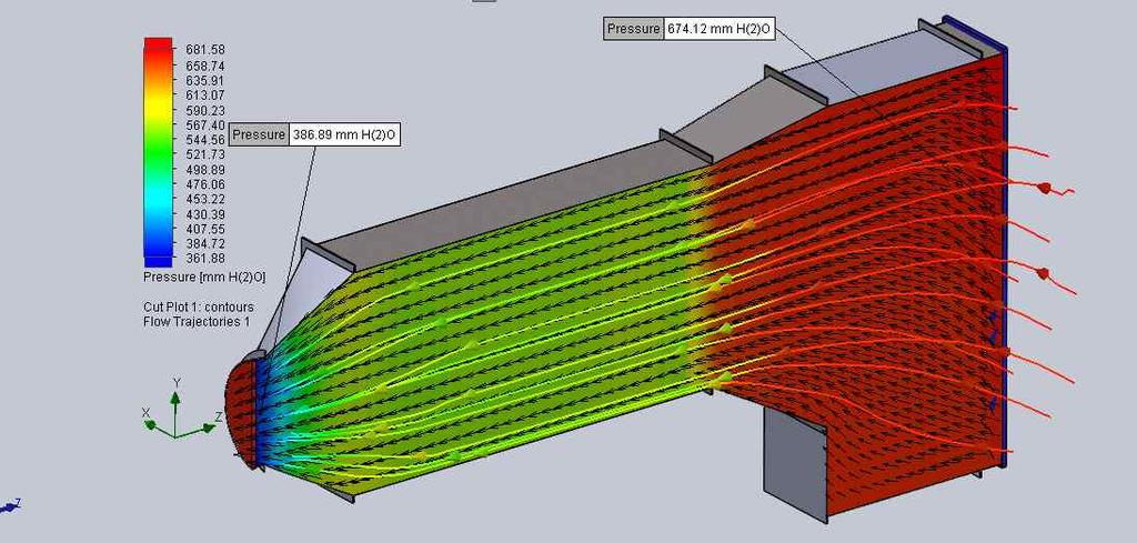 Engineering Flow Simulation - CFX Intake Air