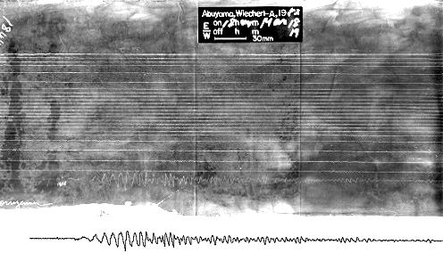 III. 1952 년지진아날로그기록입수및디지털변환 아날로그지진기록 디지털변환 1952 년지진에대한주변국 8 개지진관측소아날로그지진기록입수 일본 : Abuyama, Matsushiro, Mizusawa 지진관측소