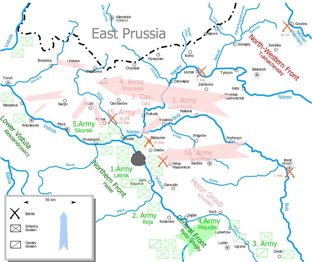 4. 바르샤바전투 Battle of Warsaw (1920), Wikipedia, last modified 17 November,