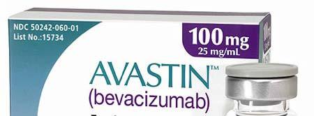 17 Bevacizumab Avastin mab against VEGF A involved in the growth of