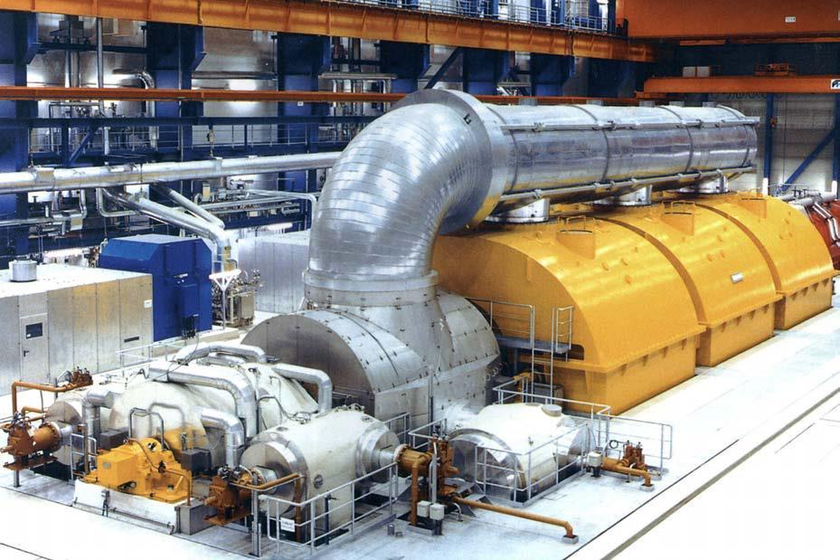 USC Steam Turbine Siemens Key Technical Features Model Gross power output Net plant efficiency (based on cooling