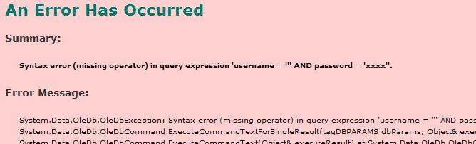 DB의종류등에대한정보를제공 SQL 문확인가능 : username = AND